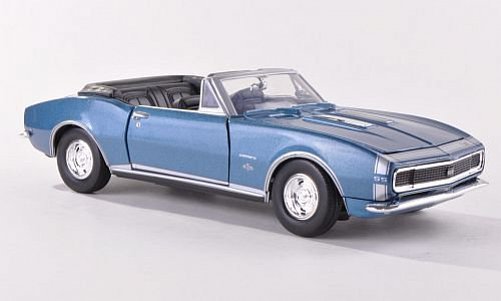 Chevrolet Camaro SS Convertible, metallic-blue , 1967